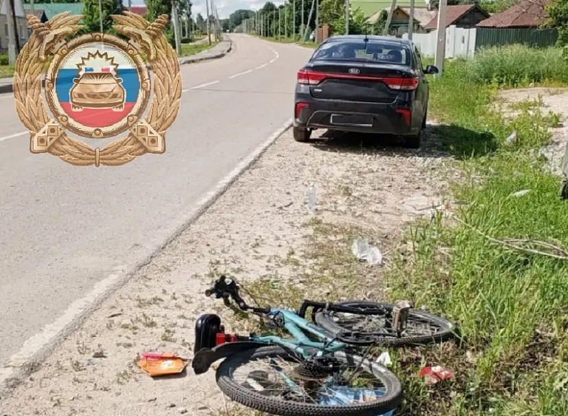 На Советской водитель иномарки сбил 11-летнего велосипедиста 